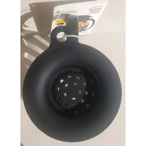 Micro-Pop Popcorn Popper 1.5 Quart with Lid for Microwave Use by Ecolution NWT - Picture 7 of 8